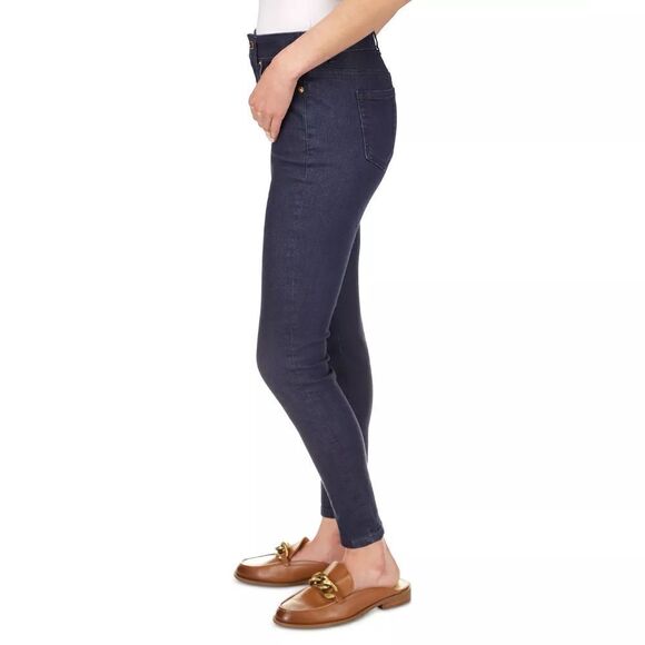 Women's Selma High-Rise Straight-Leg Skinny Jeans - Picture 3 of 8